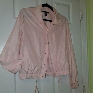Light pink bomber jacket
